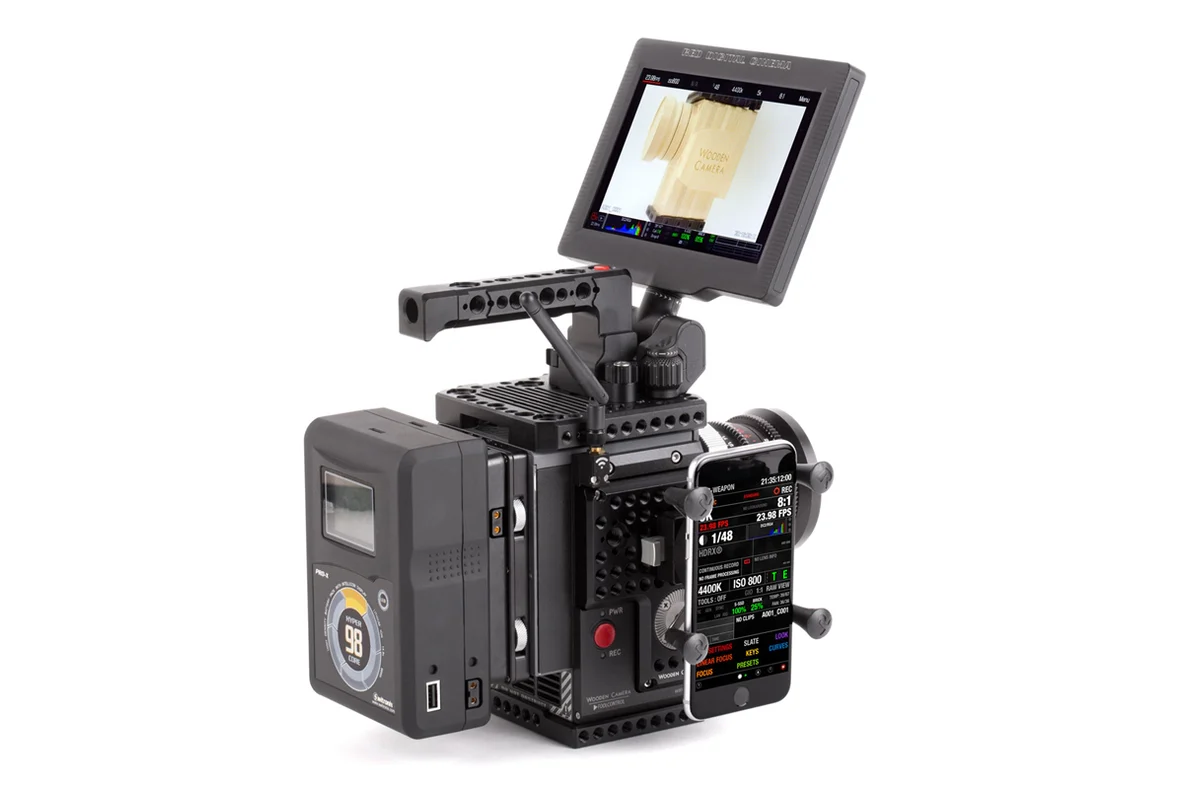 Wooden Camera V-Lock Base Station and Wedge Kit - 3