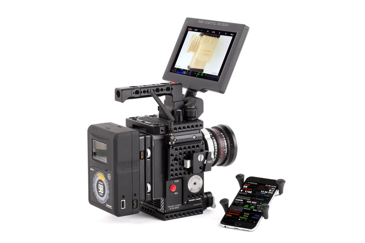 Wooden Camera V-Lock Base Station and Wedge Kit - 4