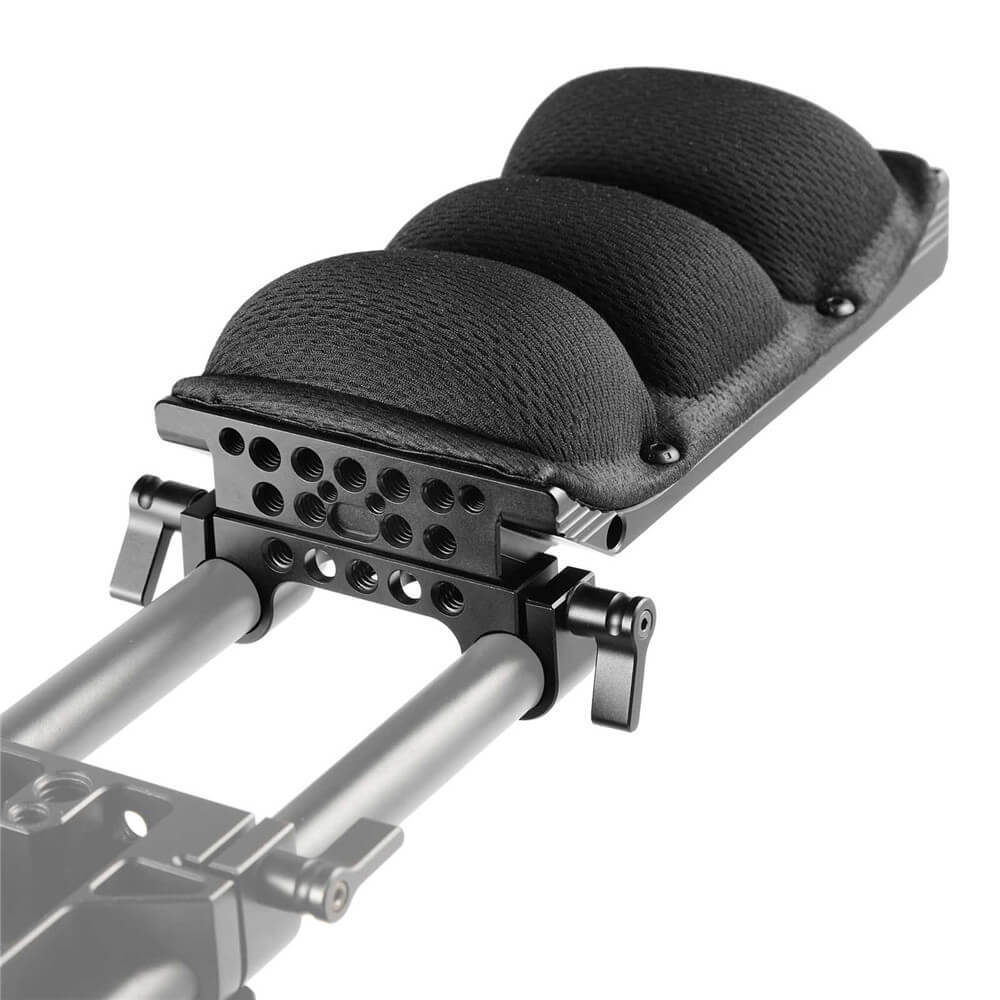SmallRig Universal Shoulder Pad with 15mm RailBlock 2077 - 5