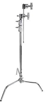 Kupo CS-20MK 20"""" C Stand w/ Sliding Leg Kits (Silver)