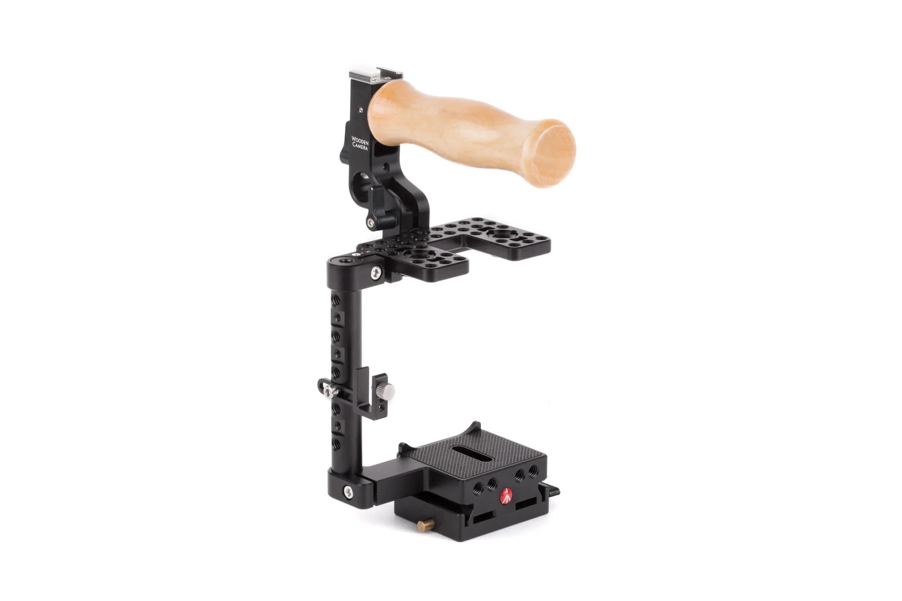 Wooden Camera Unified DSLR Cage (Small) with Wood Grip - 3