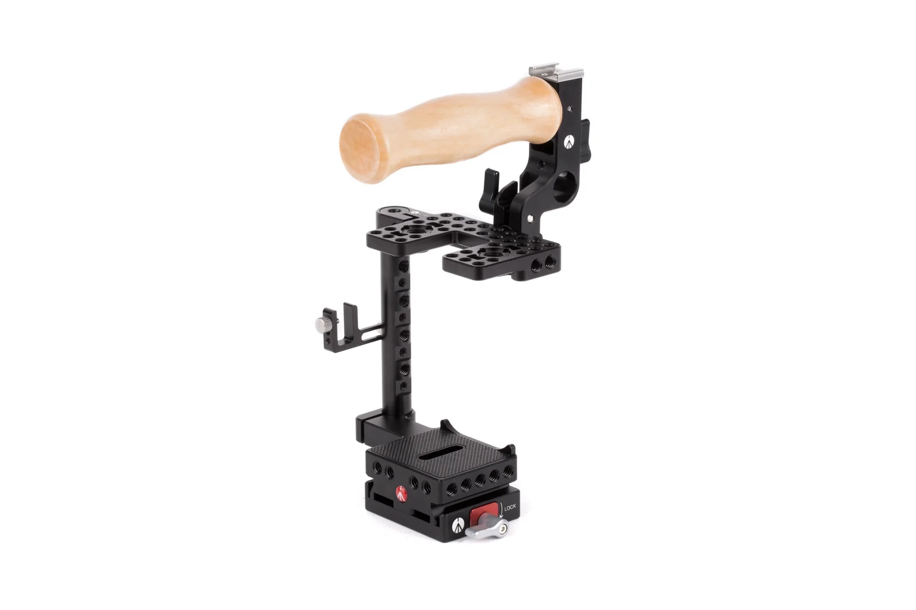 Wooden Camera Unified DSLR Cage (Small) with Wood Grip - 4