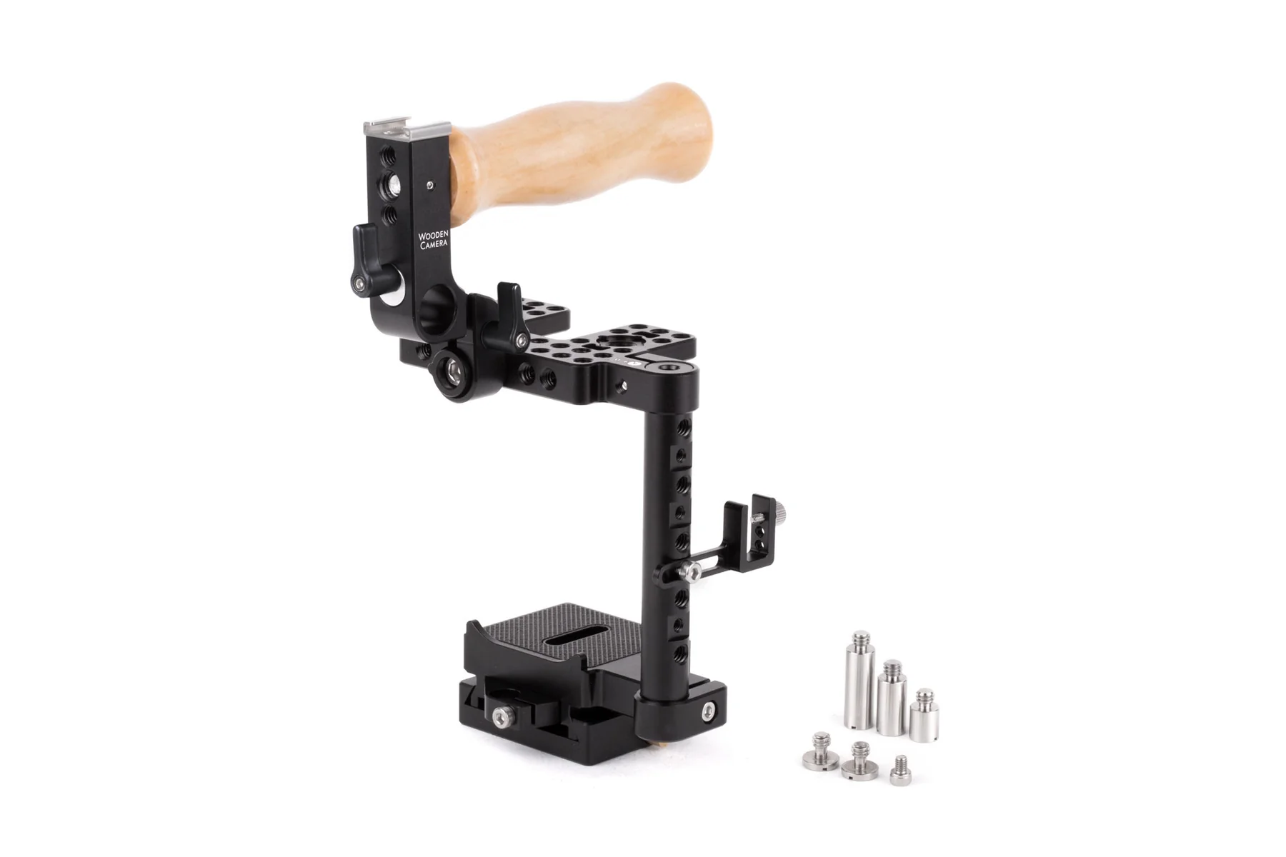 Wooden Camera Unified DSLR Cage (Small) with Wood Grip - 2