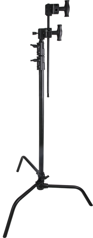 Kupo CS-20MKB 20"""" C Stand w/ Sliding Leg Kits (Black)
