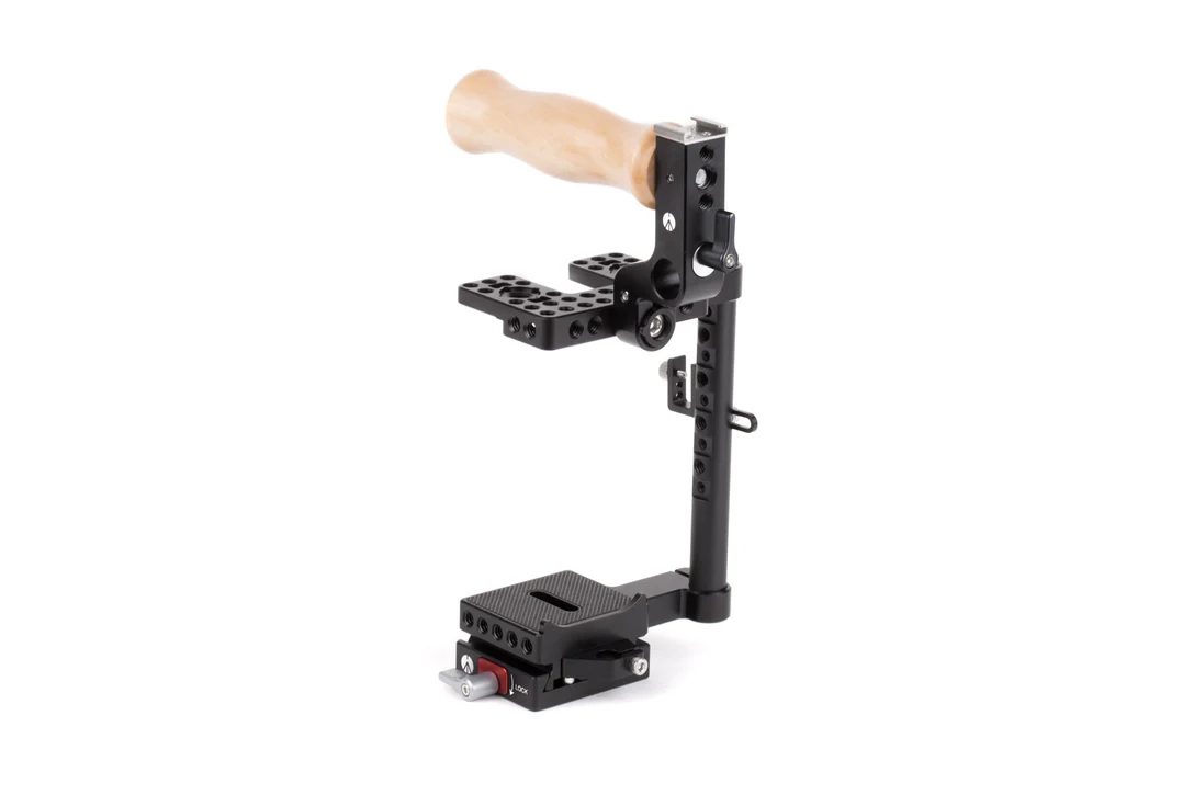 Wooden Camera Unified DSLR Cage (Medium) with Wood Grip - 4