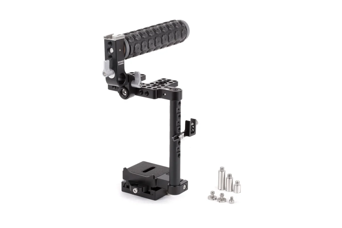 Wooden Camera Unified DSLR Cage (Medium) with Rubber Grip