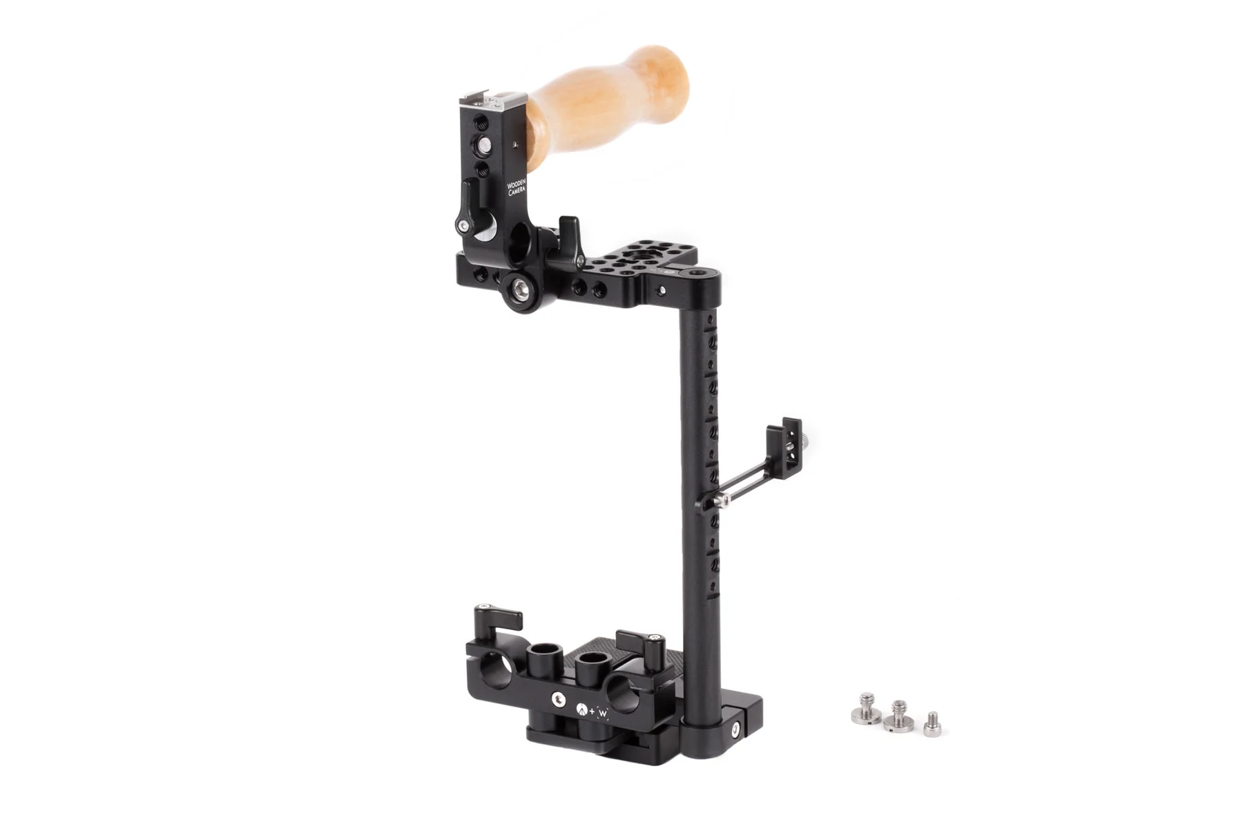 Wooden Camera Unified DSLR Cage (Large) with Wood Grip