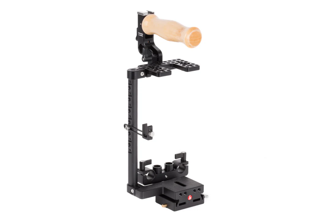 Wooden Camera Unified DSLR Cage (Large) with Wood Grip - 2