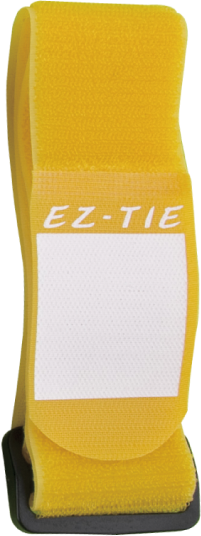 Kupo EZ-Tie Cable Grip 5cm X 60cm - Yellow 5Pcs