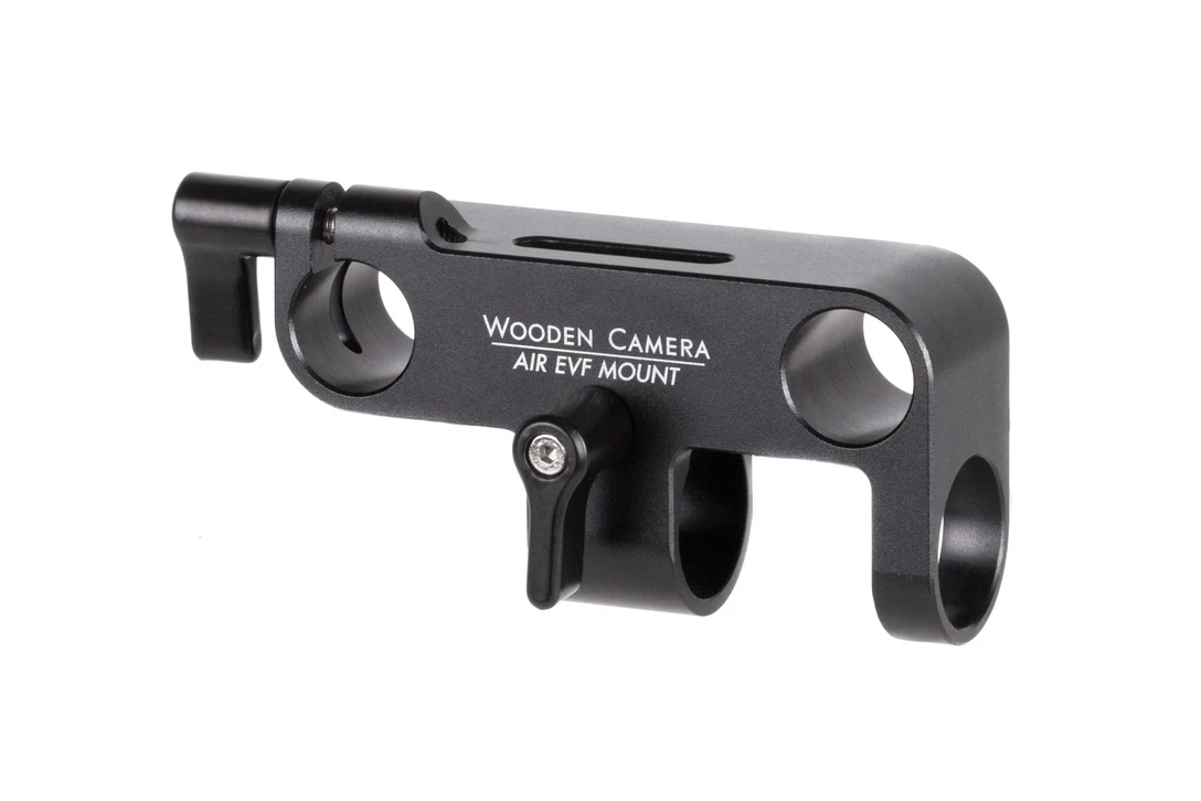 Wooden Camera AIR EVF Mount (19mm Tube Clamp Under 15mm LW Rods) – för filmskapare