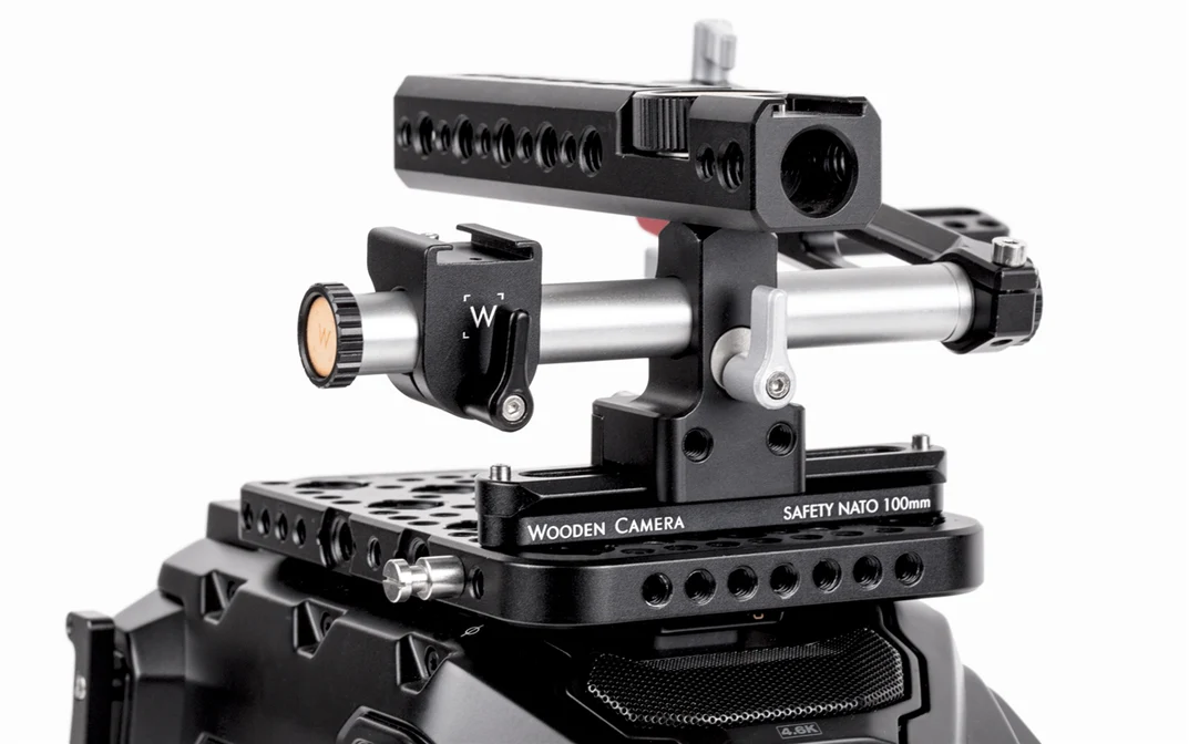 Wooden Camera 15mm Rod Clamp to Hot Shoe Mount - 4