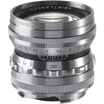 Voigtländer Nokton 50mm f/1.5 Aspherical Lens (Silver)
