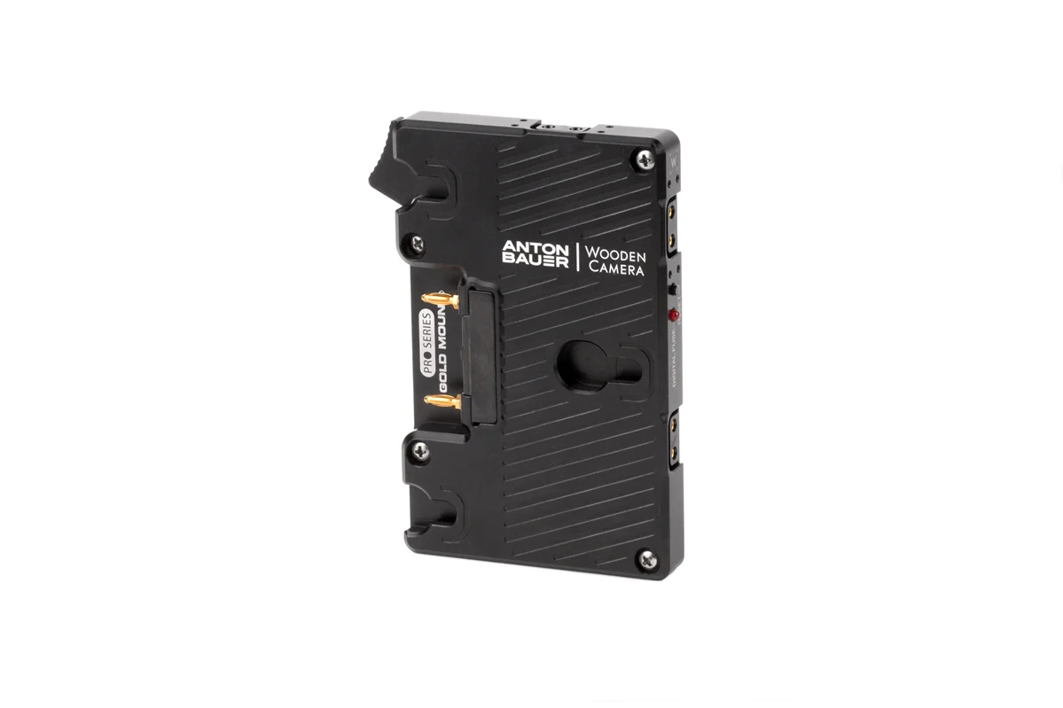 Wooden Camera Pro Gold Mount (3x D-Tap and Digital Fuse)
