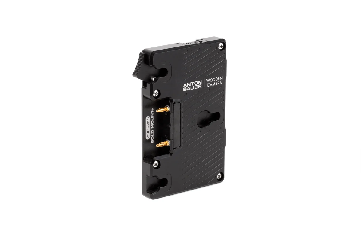 Wooden Camera Pro Gold Mount (3x D-Tap and Digital Fuse) - 4
