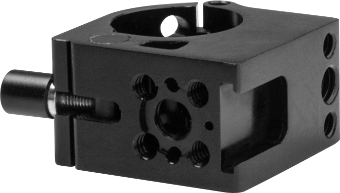 Kupo KCP-252 Tube Mounting Coupler Dia.25mm w/1/4"""" & 3/8""""& Cold Shoe - 3