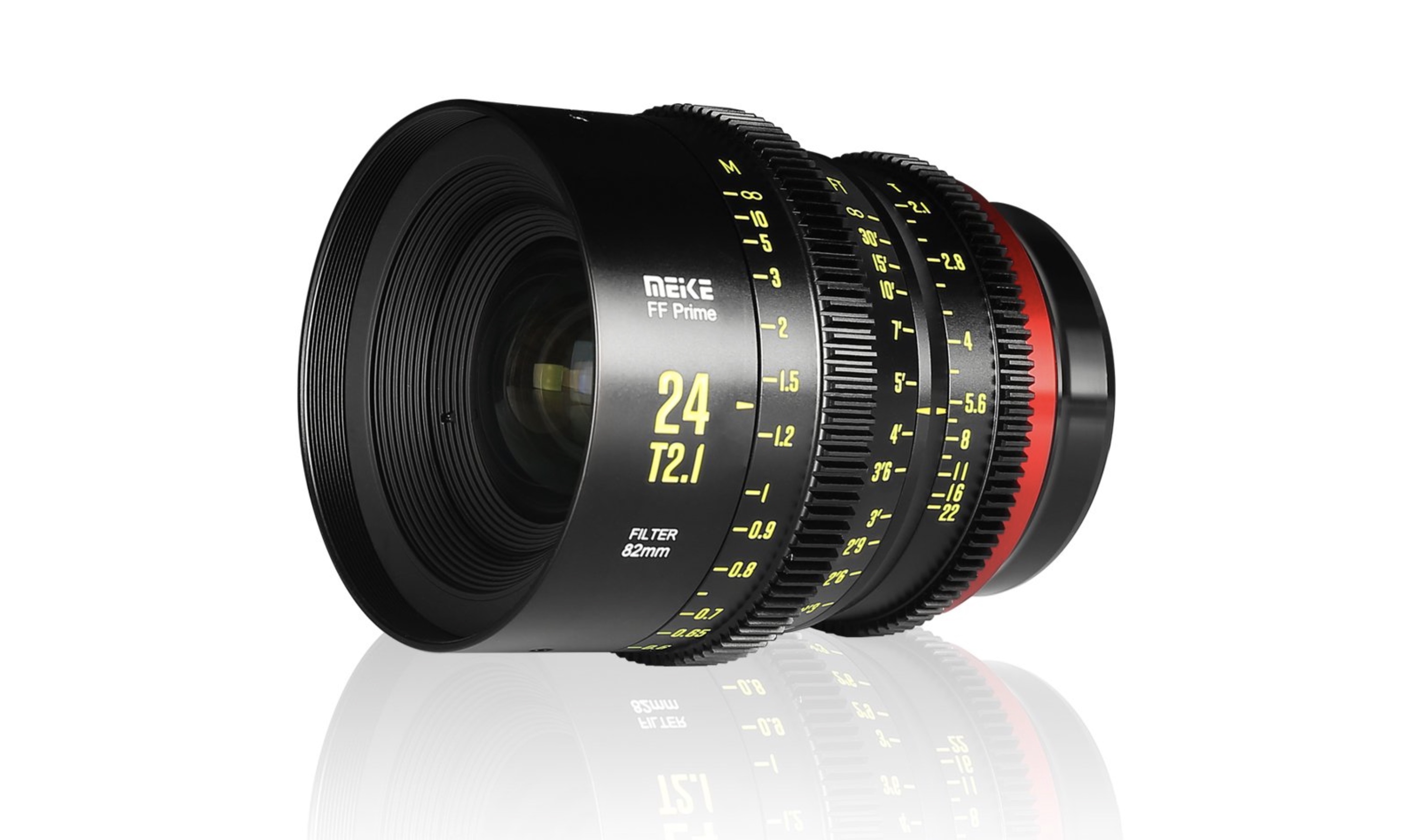 Meike 24mm T2.1 Full frame  Prime Cine Lins L-Mount