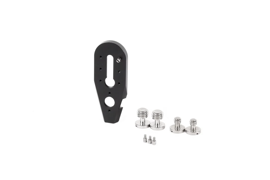 Wooden Camera Offset V-Lock Wedge (Screw Slot and ARRI Mount 3/8-16) - 2