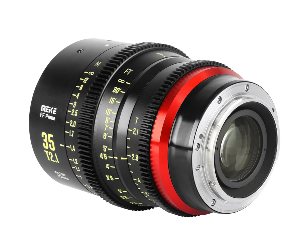 Meike 35mm T2.1 Full Frame Prime Cine Lens E-Mount - Voosestore