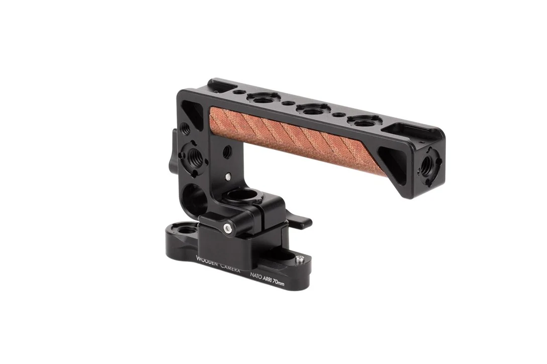 Wooden Camera NATO Handle Plus V2 Kit (70mm Rail, 1.67" Screw Channel) - 3