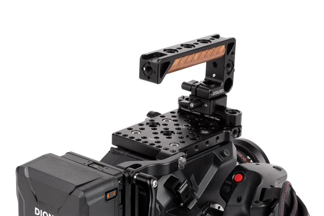 Wooden Camera NATO Handle Plus V2 Kit (70mm Rail, 1.67" Screw Channel) - 6