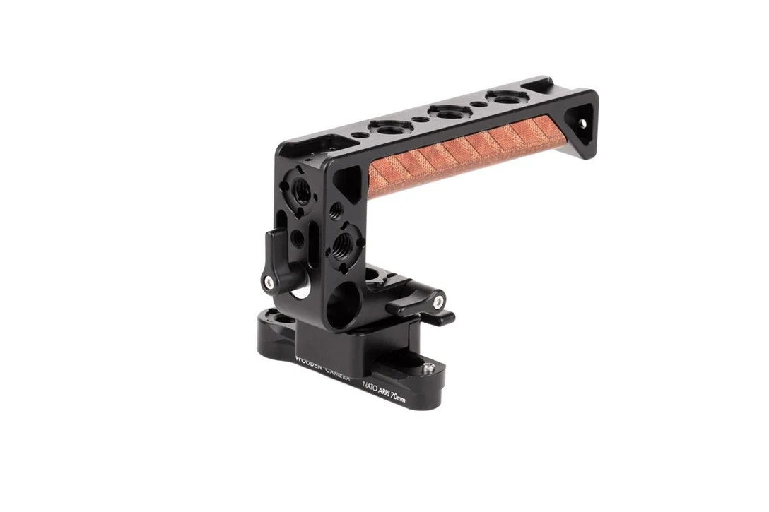 Wooden Camera NATO Handle Plus V2 Kit (70mm Rail, 1.67" Screw Channel) - 2
