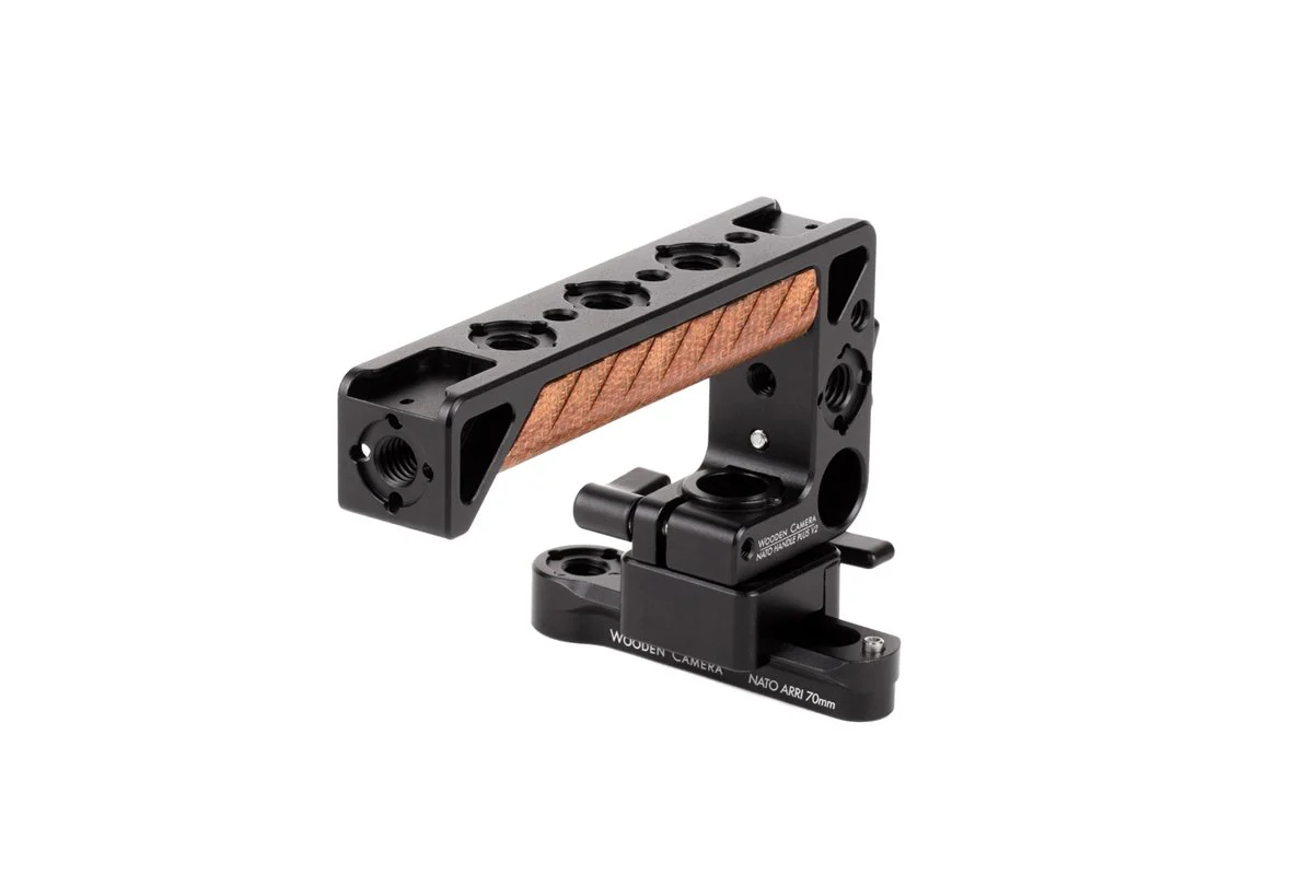 Wooden Camera NATO Handle Plus V2 Kit (70mm Rail, 1.67" Screw Channel) - 4