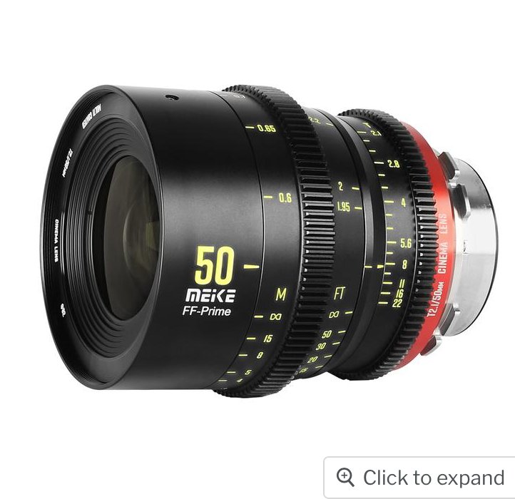 Meike 50mm T2.1 Full Frame Prime Cine Lens L-mount - 2
