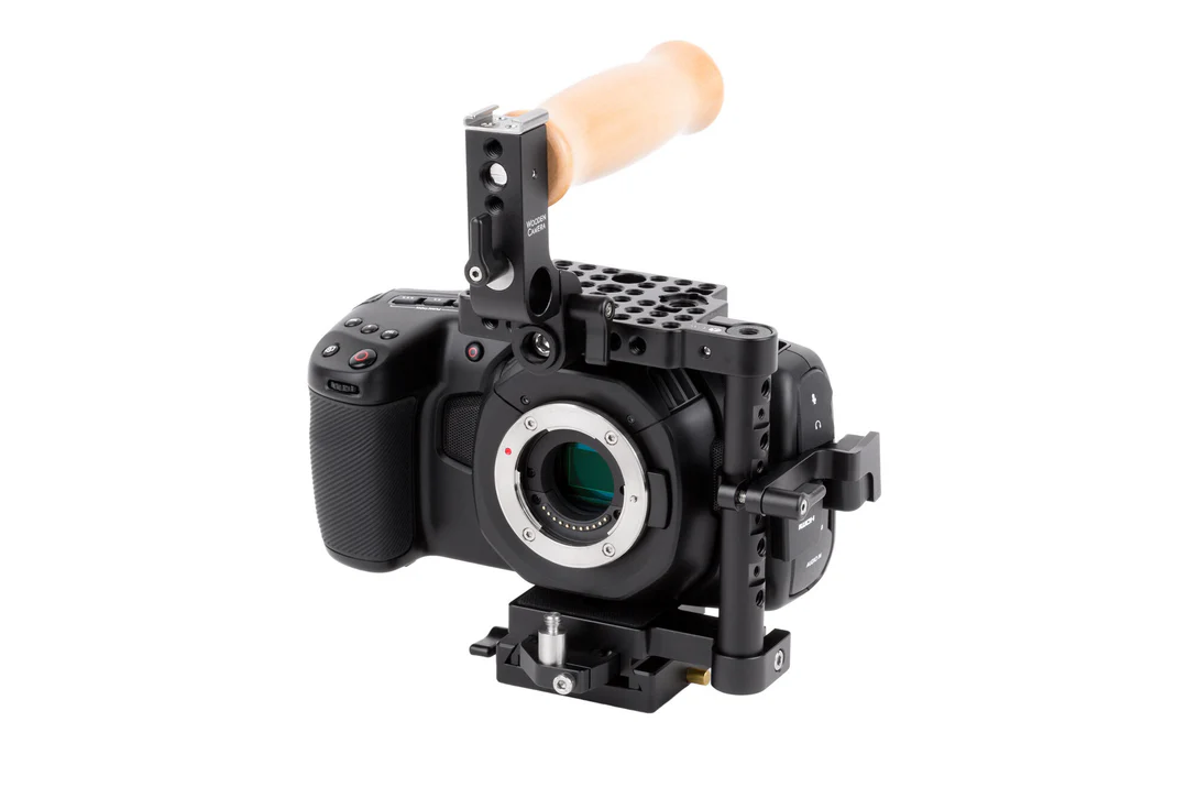 Wooden Camera Unified Pocket Cinema Camera 4K / 6K Cage, Wood Grip - 5