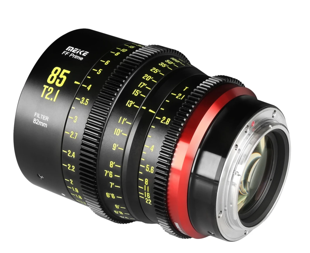 Meike 85mm T2.1 Full Frame Prime Cine Lens E-Mount - Voosestore