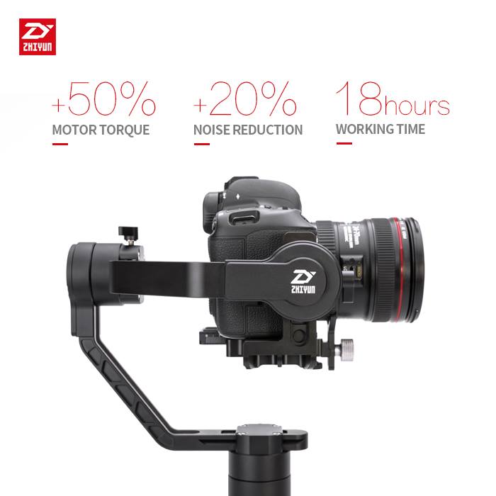 Zhiyun-Tech Crane 2 Gimbal Stabilizer  With Follow focus  - 4
