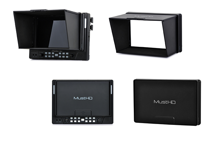 MustHD 7"  M702S-4K Camera Monitor 3G-SDI & HDMI  - 4