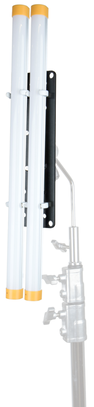 Kupo KCP-402 Twist-Lock Mounting Plate For Dual Fluorescent T12 Lamps - 6