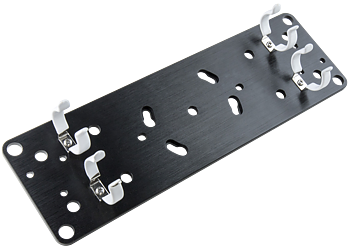 Kupo KCP-402 Twist-Lock Mounting Plate For Dual Fluorescent T12 Lamps