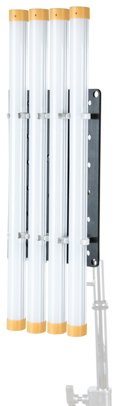 Kupo KCP-404 Twist-Lock Mounting Plate For Four Fluorescent T12 Lamps - 4