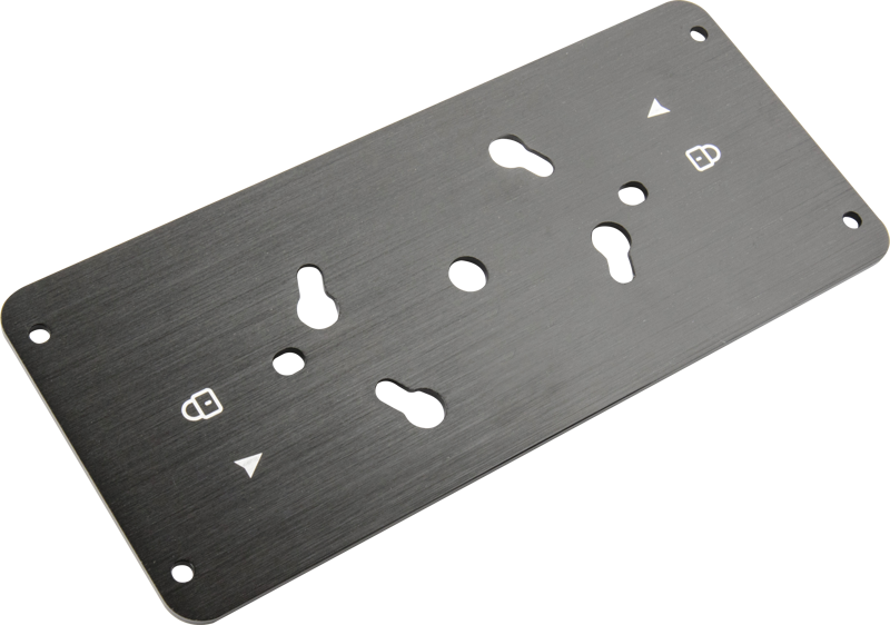 Kupo KCP-416 Twist Lock Rear Mounting Plate For Kino Flo Double