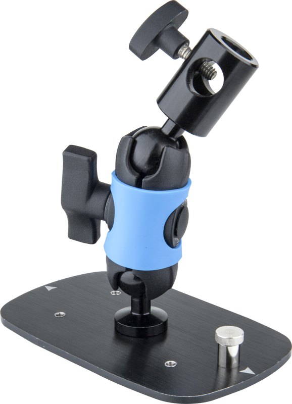 Kupo KCP-421 Mounting Plate w/ Super Knuckle Baby Receiver - 2