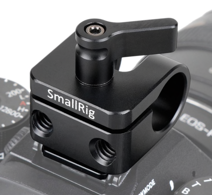 SmallRig 15mm Rod Clamp with Cold Shoe 1597 - 2