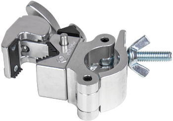 Kupo KCP-715P Toothy Convi. Clamp w/ Half Coupler