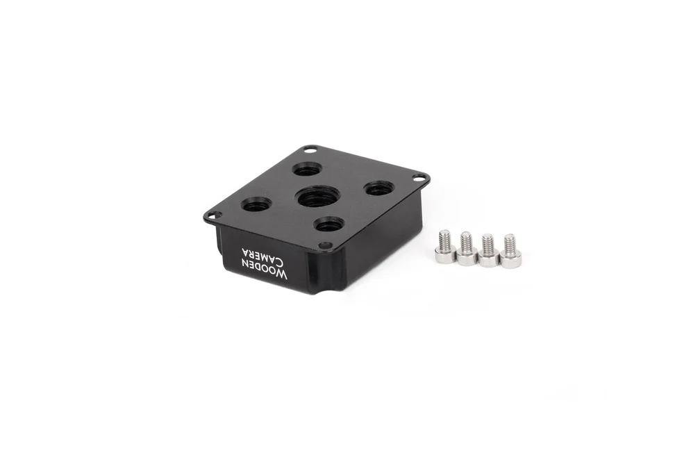 Wooden Camera DSMC2 EVF Mounting Plate w/ 1/4-20 and 3/8-16 ARRI Mount - 2