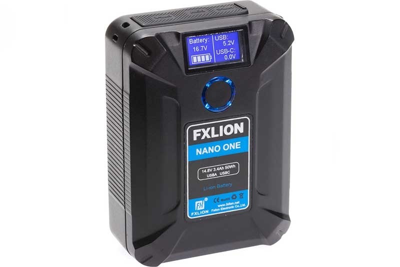 FXLION NANO ONE 50wh V-lock Battery - 4