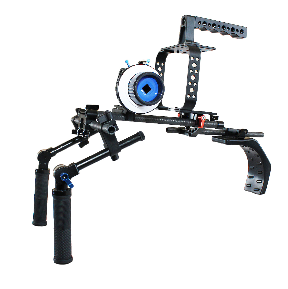 Voose Shooter BMCC Black Magic Shoulder Rig - 2