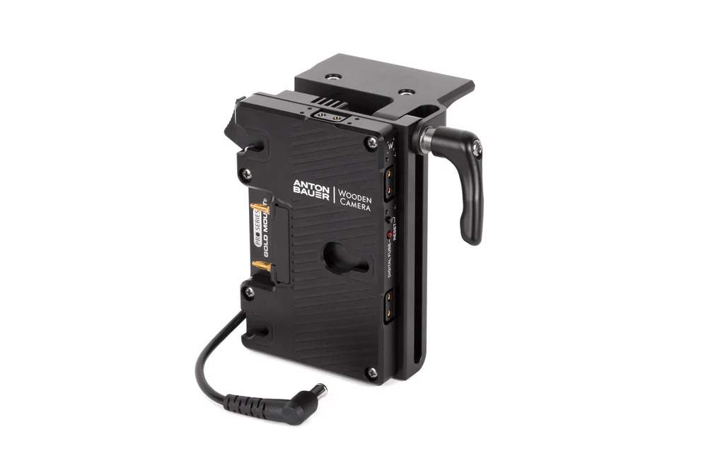 Wooden Camera Battery Slide Pro Gold Mount (Sony FX9) - 2