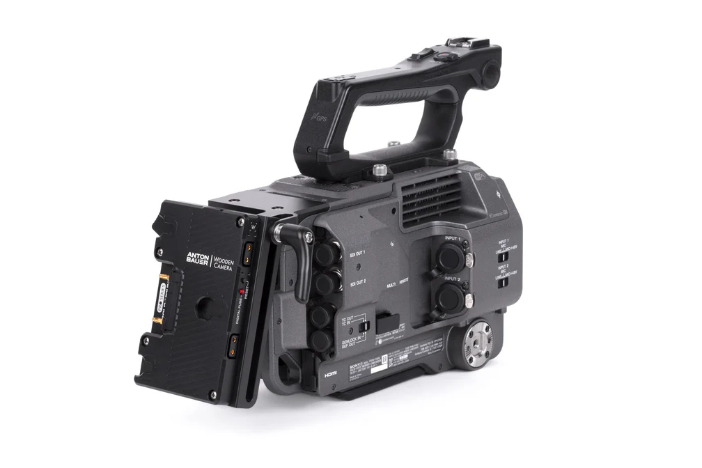 Wooden Camera Battery Slide Pro Gold Mount (Sony FX9) - 4
