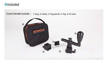 Crank Handle+Motor+Mount Kit 80-120cm