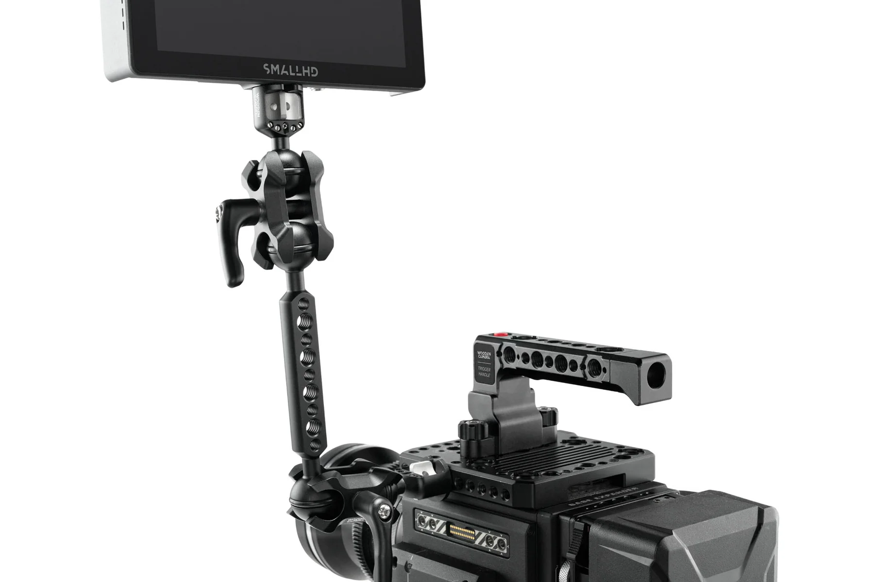 Wooden Camera Universal Ultra Arm Monitor Mount (Combo 1/4-20 & 3/8-16, 5") - 3