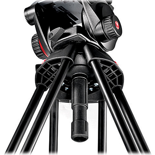 Manfrotto 504HD Head 546GB 2-Stage Aluminum Tripod System Voosestore