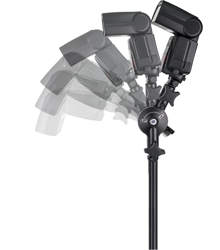 Kupo KS-101RP Rolypoly Counterblanced Umbrella Swivel Bracket - 8