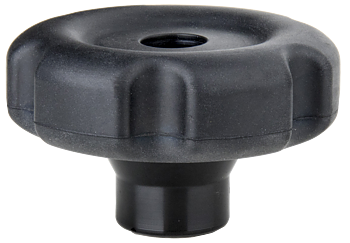 Kupo KS-125 Plastic Lobe Knob With Rubber Cover  Dia.76 mm M10X 12.6
