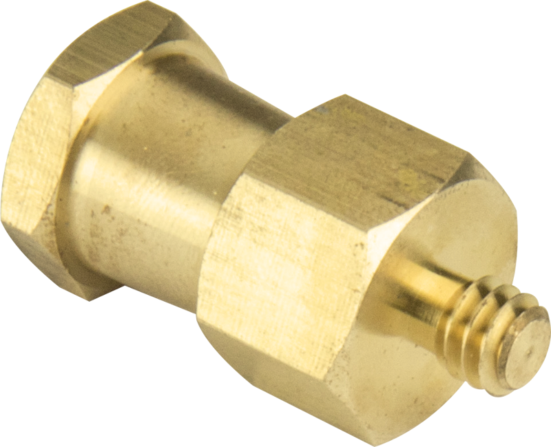 Kupo KS-130 Hex Adapter With 3/8""""-16F & 3/*""""-16M - 2