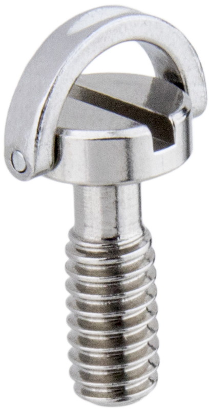 Kupo KS-184 Stainless Steel Flat Head Shaft D Ring 1/4"""" Screws(21mm)